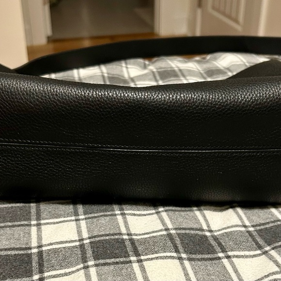 The Horse “Lottie” Black Leather Shoulder Bag - Picture 6 of 11